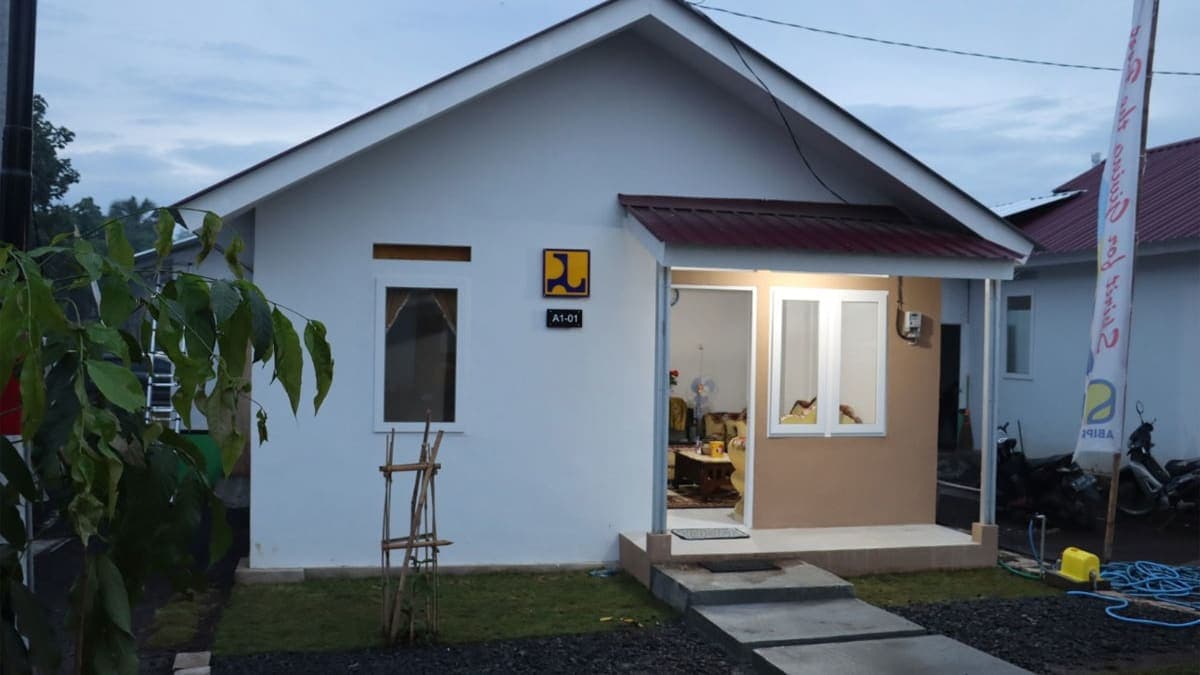 Bangunan Rumah Satu Tingkat